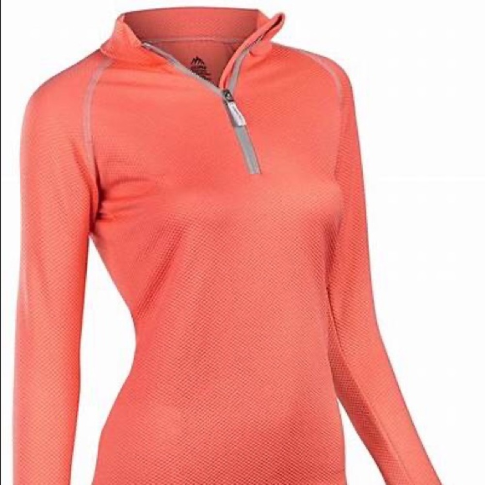 Beautiful melon colored base layer by Coldpruf, size L.